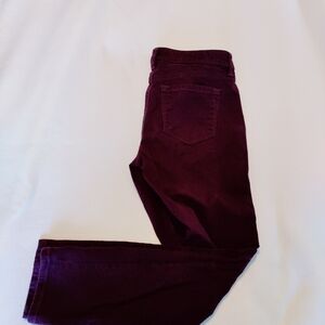 Women's Loft Plum Embossed Jeans